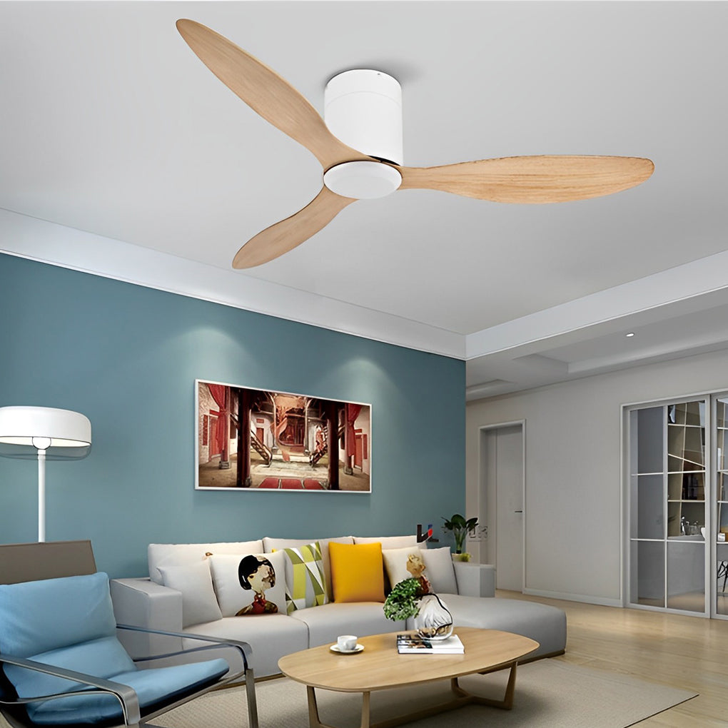 WINDSOR WHISPER 3-BLADE LED CEILING FAN WITH REMOTE CONTROL