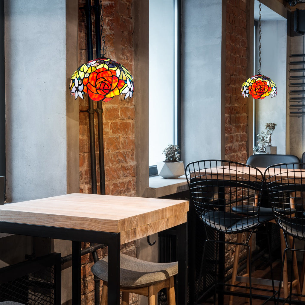 BEAUFORT VIBRANT GLASS BAROQUE CHANDELIER