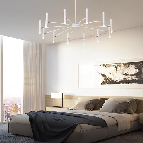 ALDERSON METAL TRIO DIMMER CHANDELIER