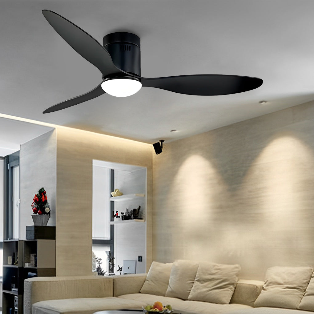 WINDSOR WHISPER 3-BLADE LED CEILING FAN WITH REMOTE CONTROL