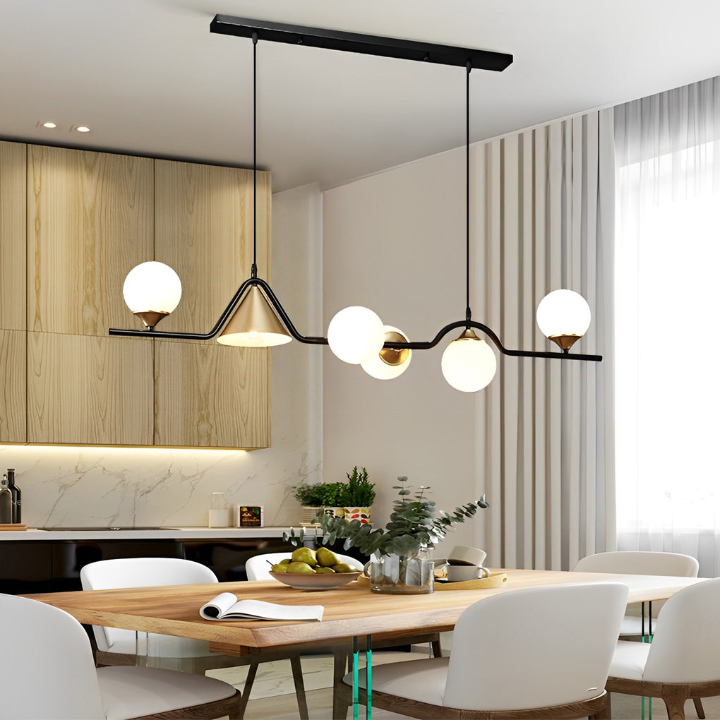 WINDSOR HARMONY GLASS ORB CHANDELIER