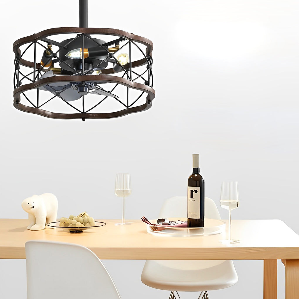 WINDSOR WHISPER BLADLESS CEILING FAN WITH REMOTE CONTROL AND TRIPLE DIMMER