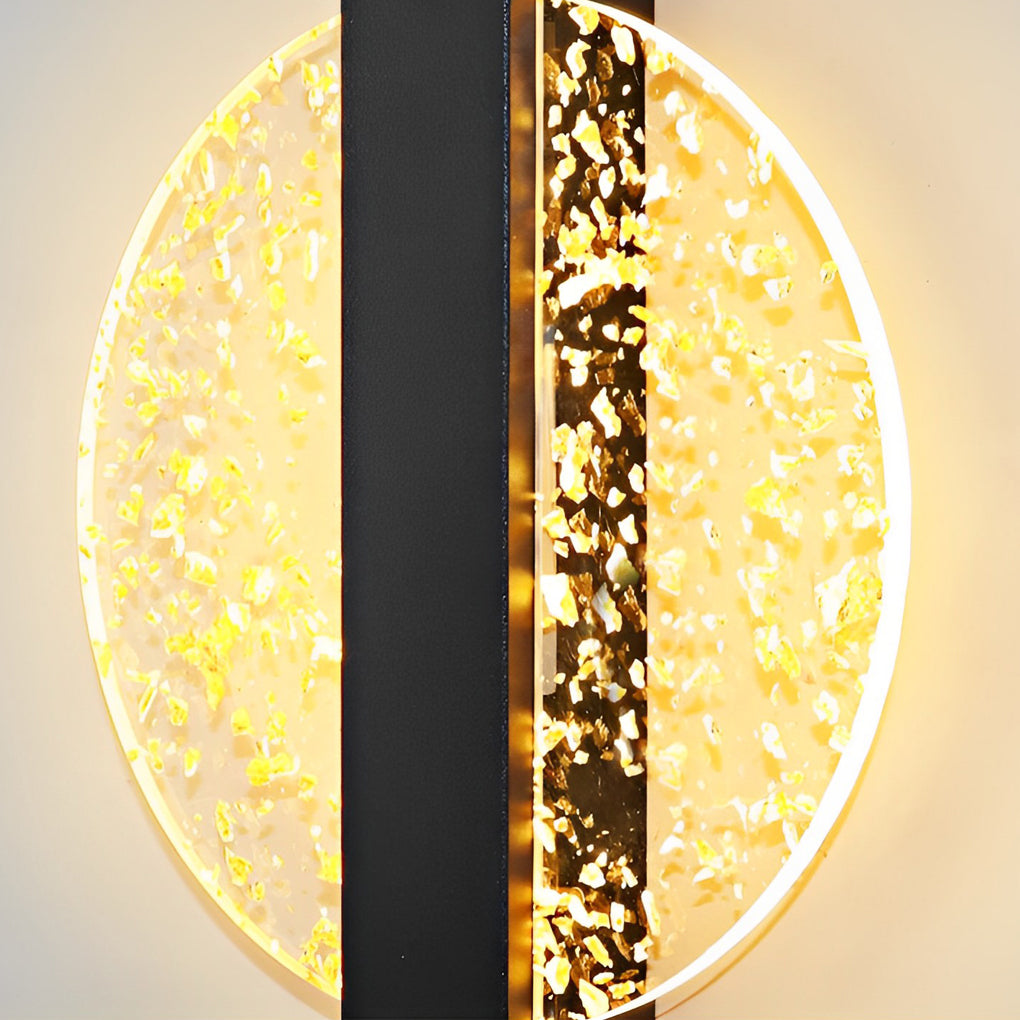 WINTHROP CIRCULAR GEOMETRIC LED WALL SCONCE