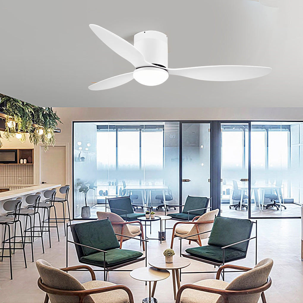 WINDSOR WHISPER 3-BLADE LED CEILING FAN WITH REMOTE CONTROL