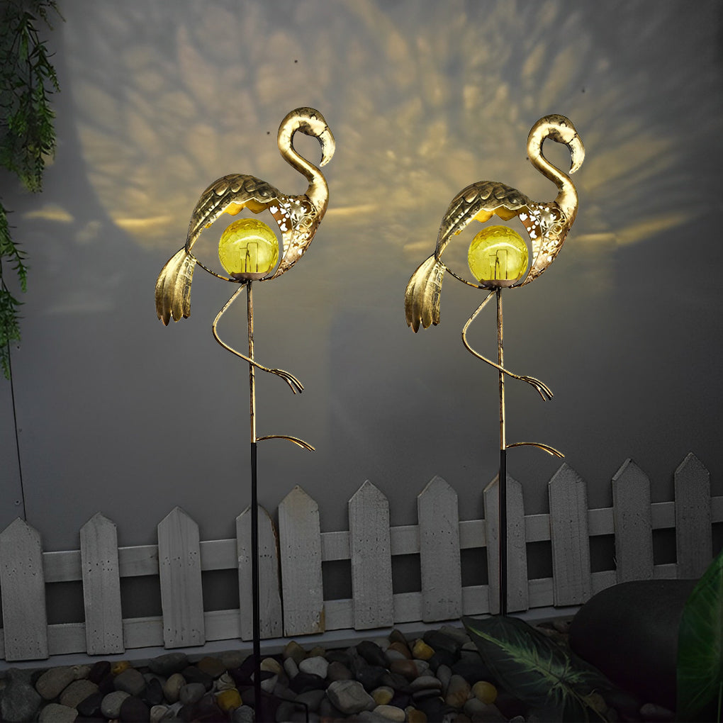ASTRAL EMBER SOLAR GARDEN LANTERN WITH CELESTIAL PROJECTION