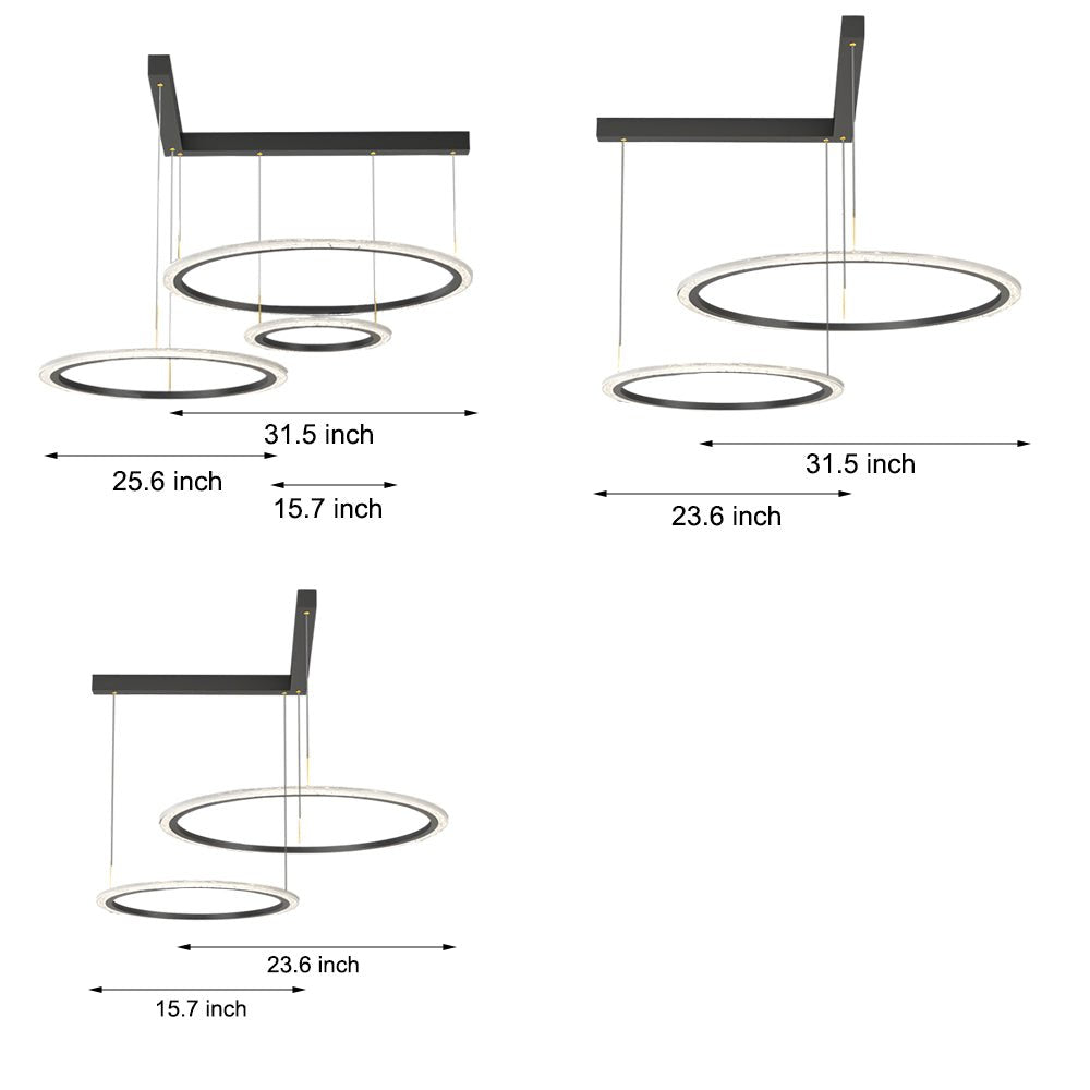 WINDSOR TRIO CIRCULAR DIMMER CEILING LUMINAIRE