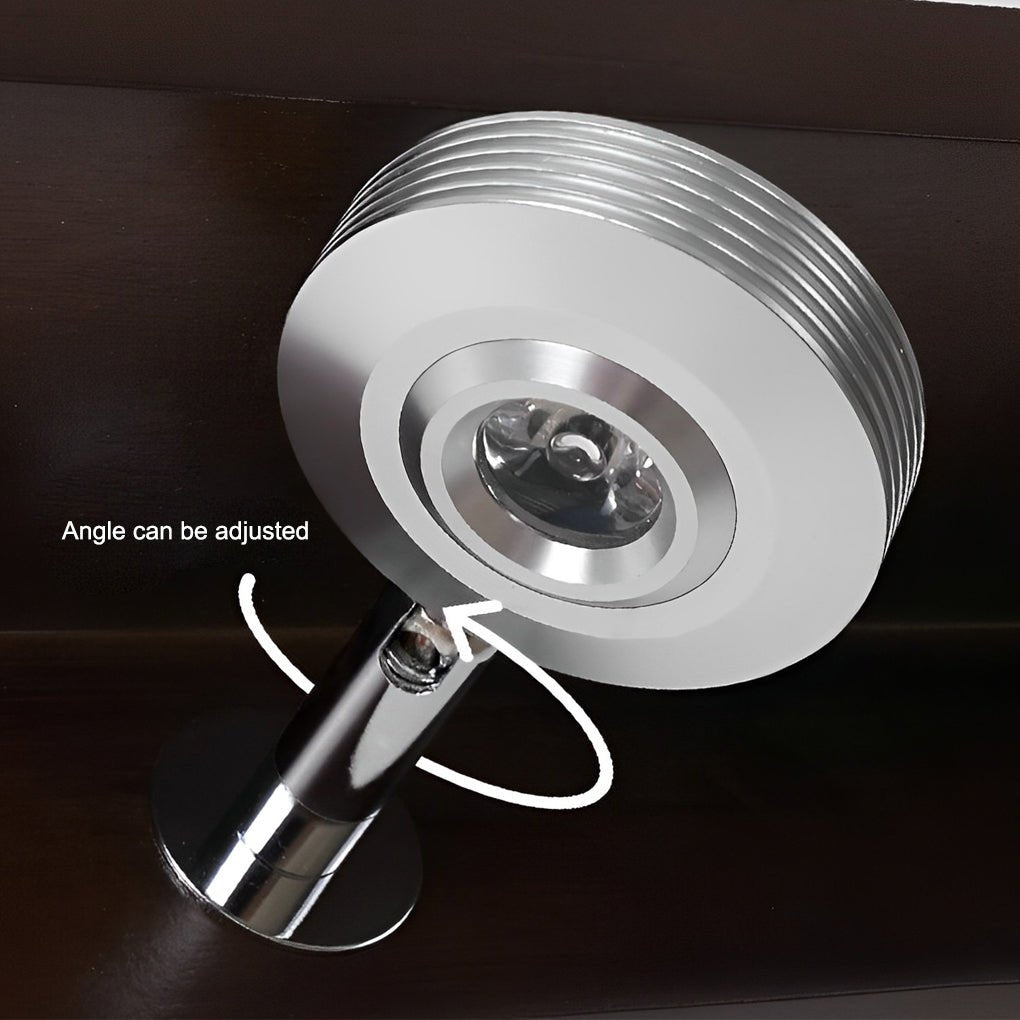 WINDSOR WOODEN BATHROOM ILLUMINATOR WITH FLEXIBLE IRON SPOTLIGHT AND FIXED GLASS GLOBE