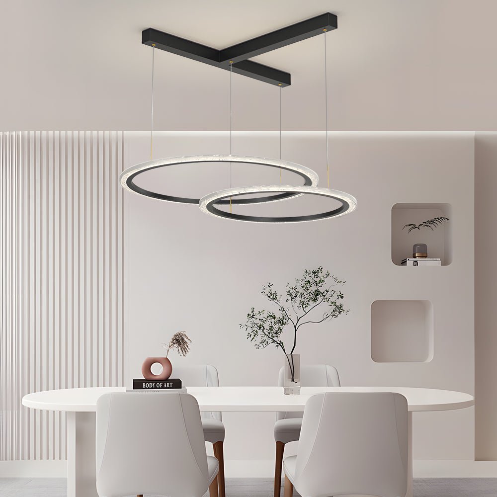 WINDSOR TRIAD DIMMER CEILING CHANDELIER