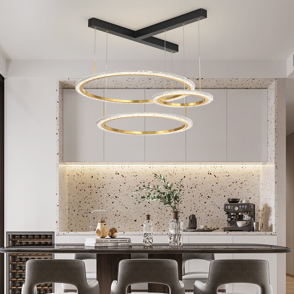 WINDSOR TRIAD DIMMER CEILING CHANDELIER