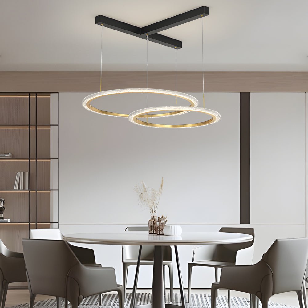 WINDSOR TRIAD DIMMER CEILING CHANDELIER