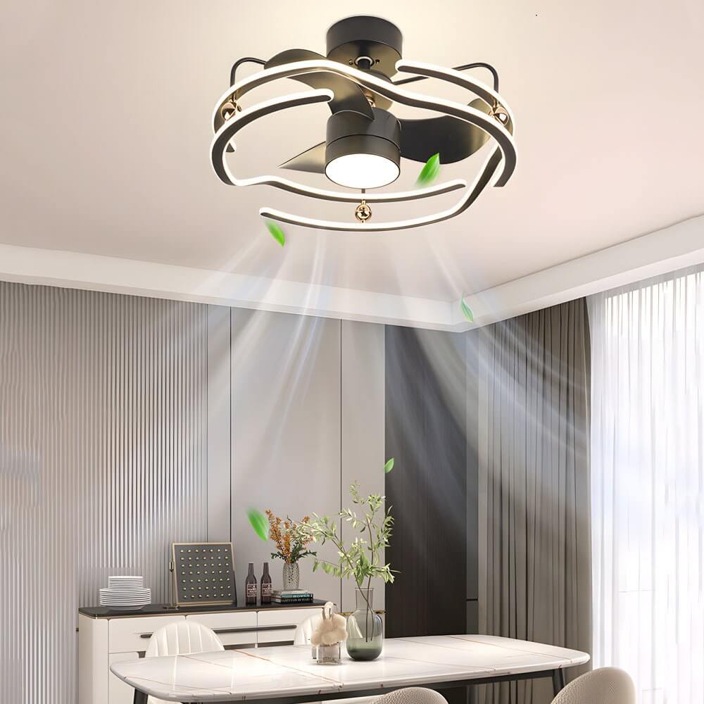BRAMBLEWOOD 23.6’’ SLIMLINE CEILING FAN WITH ADJUSTABLE ILLUMINATION AND WIRELESS CONTROL