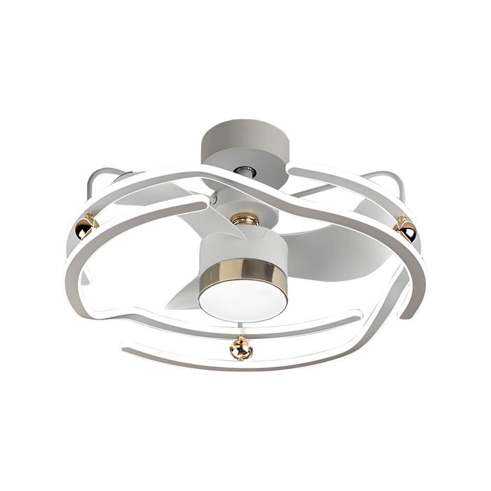 BRAMBLEWOOD 23.6’’ SLIMLINE CEILING FAN WITH ADJUSTABLE ILLUMINATION AND WIRELESS CONTROL