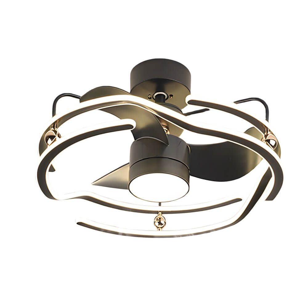 BRAMBLEWOOD 23.6’’ SLIMLINE CEILING FAN WITH ADJUSTABLE ILLUMINATION AND WIRELESS CONTROL