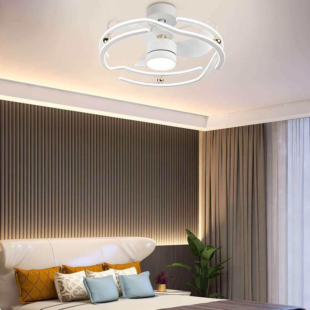 BRAMBLEWOOD 23.6’’ SLIMLINE CEILING FAN WITH ADJUSTABLE ILLUMINATION AND WIRELESS CONTROL