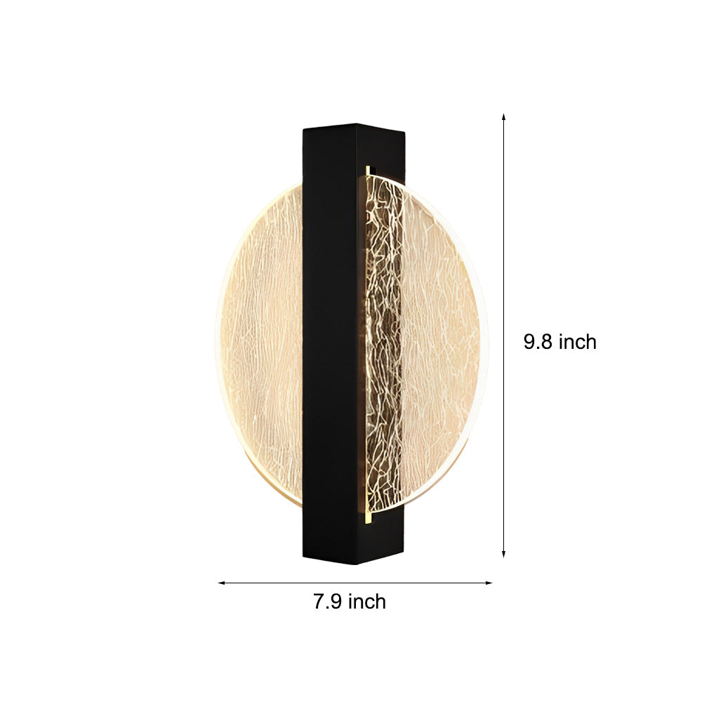 WINTHROP CIRCULAR GEOMETRIC LED WALL SCONCE