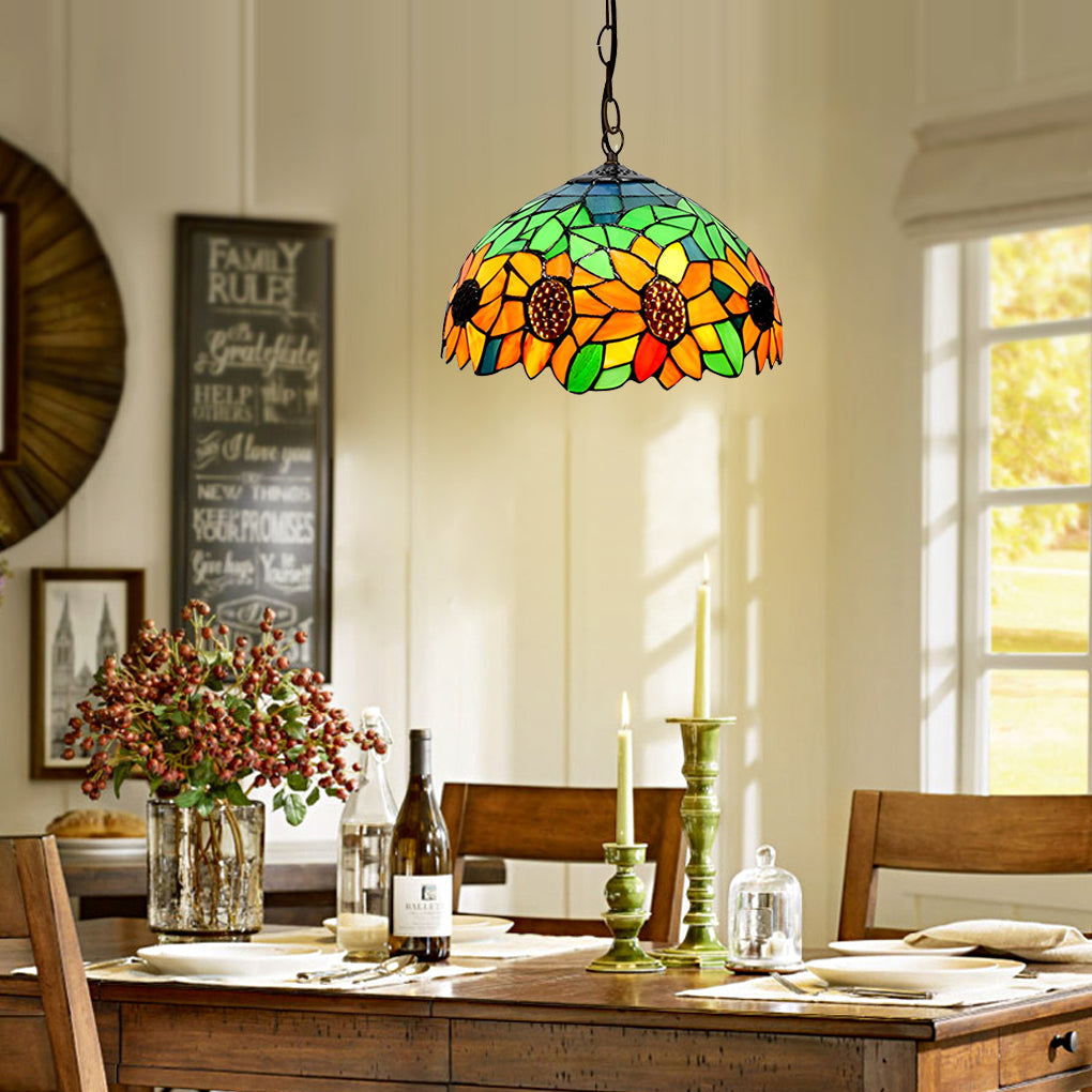 BEAUFORT VIBRANT GLASS BAROQUE CHANDELIER