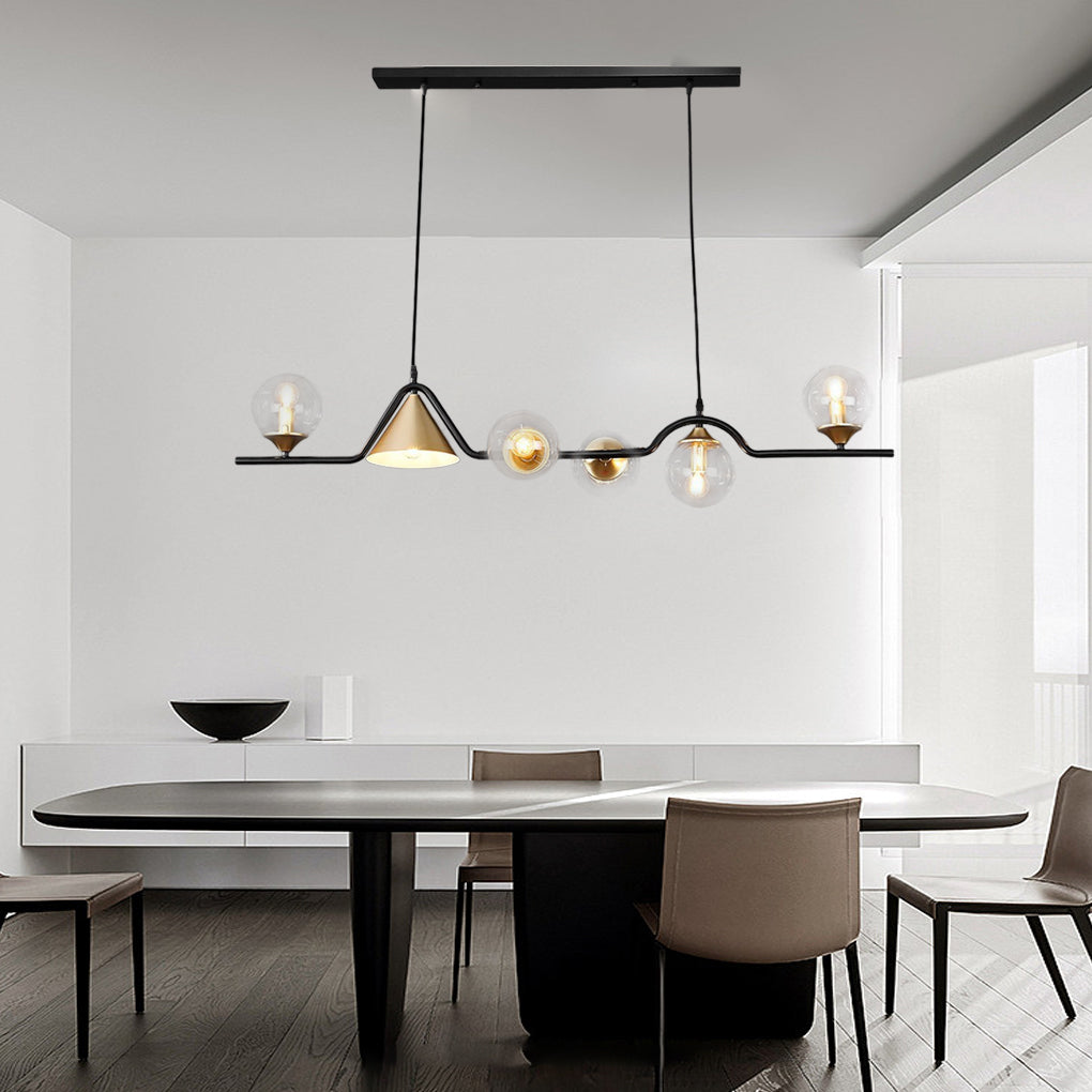 WINDSOR HARMONY GLASS ORB CHANDELIER