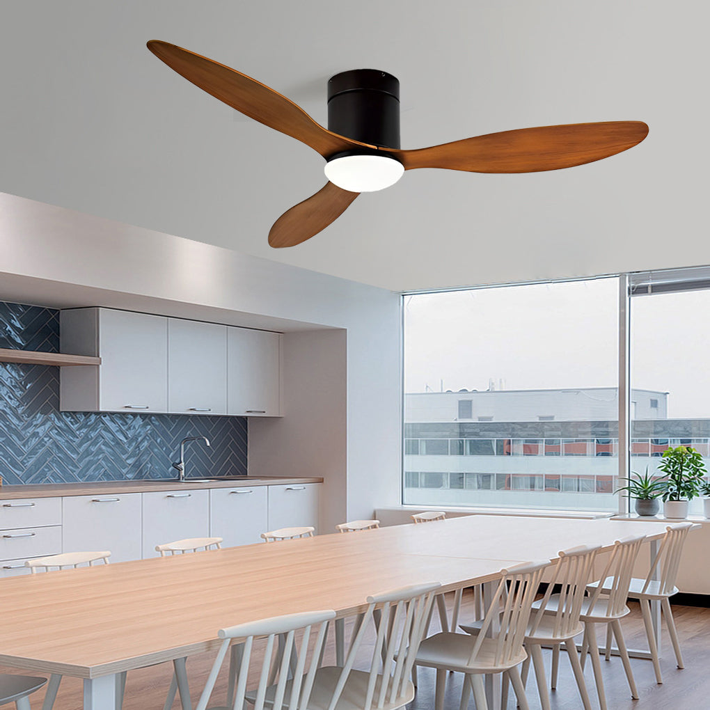 WINDSOR WHISPER 3-BLADE LED CEILING FAN WITH REMOTE CONTROL