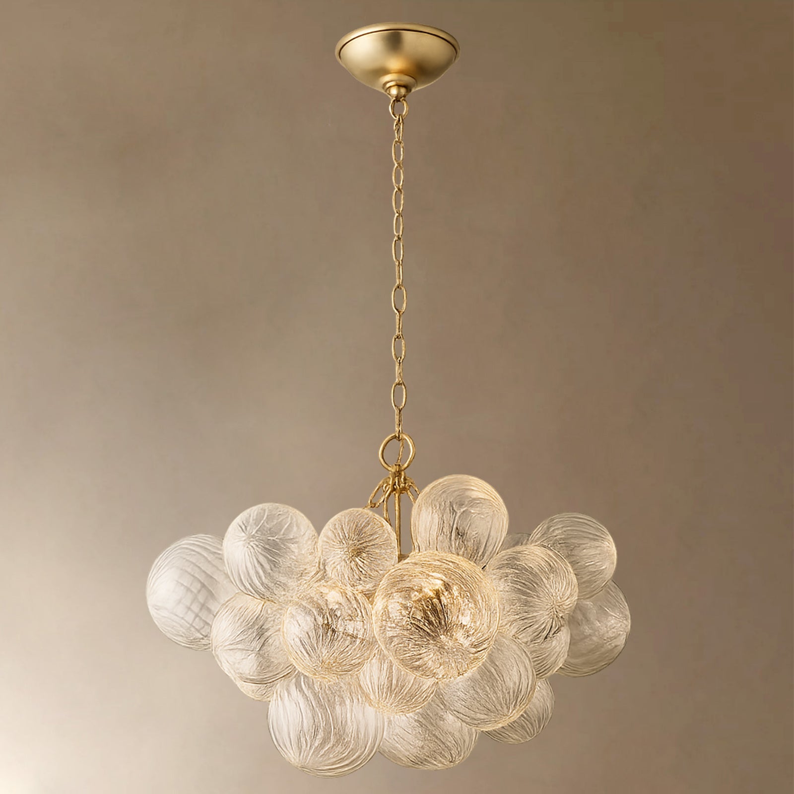 CELESTIAL ORB CRYSTAL LIGHTING FIXTURE