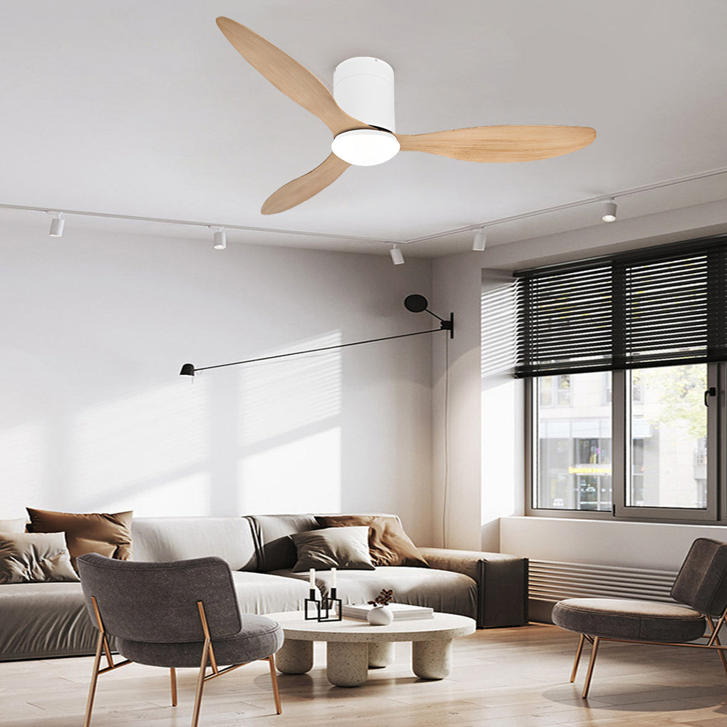 WINDSOR WHISPER 3-BLADE LED CEILING FAN WITH REMOTE CONTROL