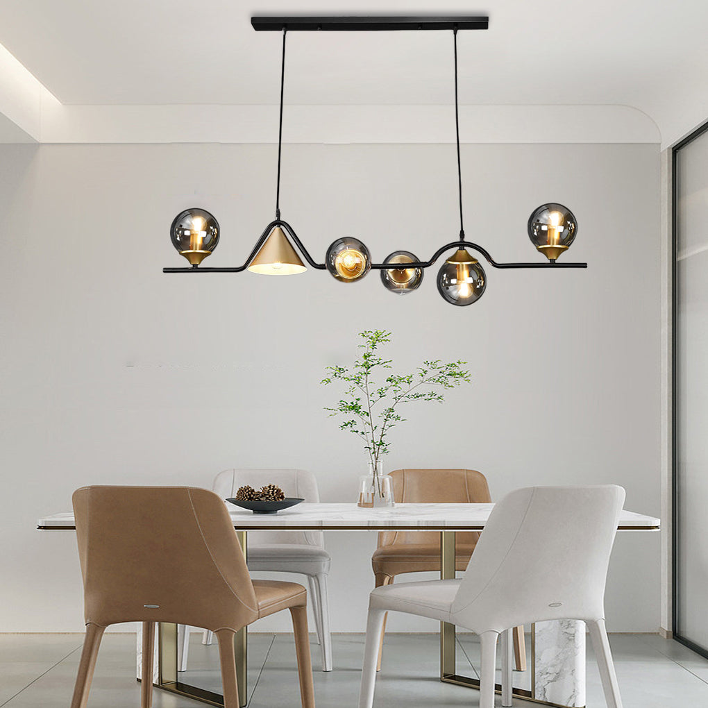 WINDSOR HARMONY GLASS ORB CHANDELIER
