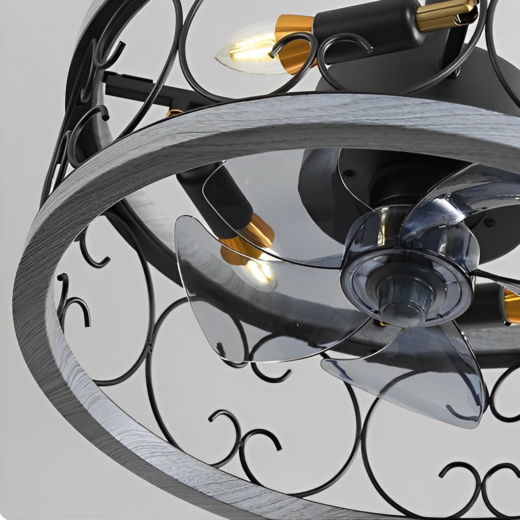 WINDSOR WHISPER BLADLESS CEILING FAN WITH REMOTE CONTROL AND TRIPLE DIMMER