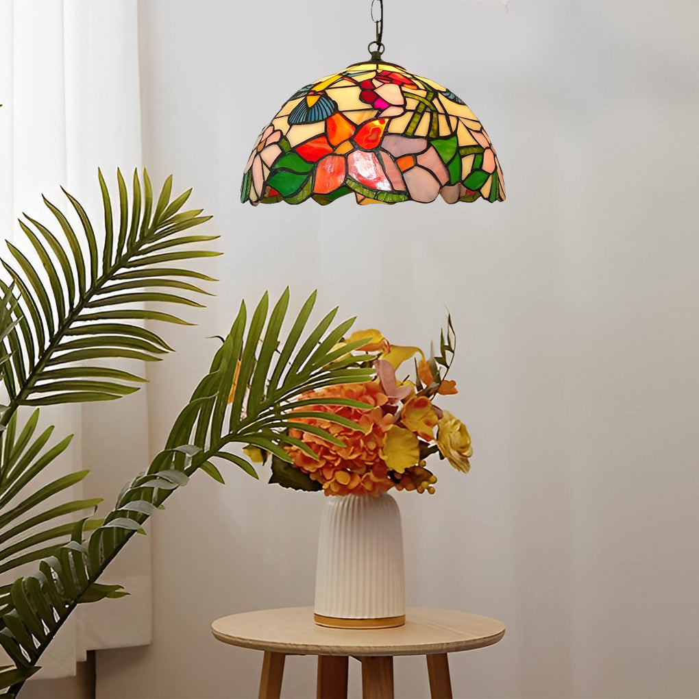 BEAUFORT VIBRANT GLASS BAROQUE CHANDELIER