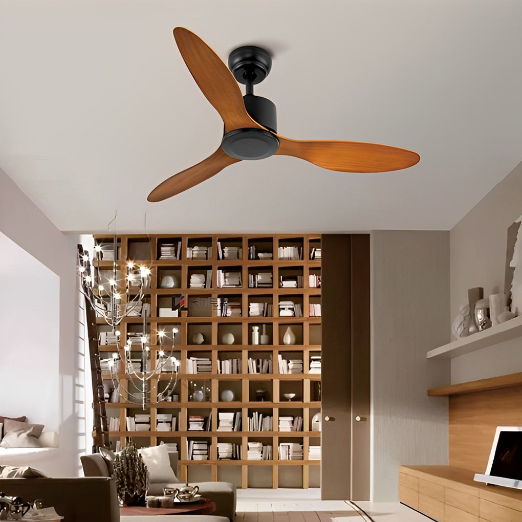 WINDSOR WHISPER 3-BLADE LED CEILING FAN WITH REMOTE CONTROL