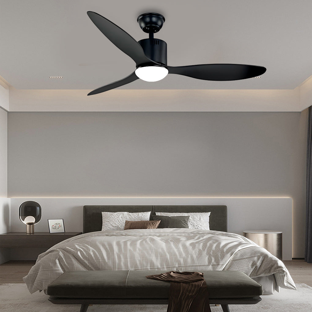 WINDSOR WHISPER 3-BLADE LED CEILING FAN WITH REMOTE CONTROL