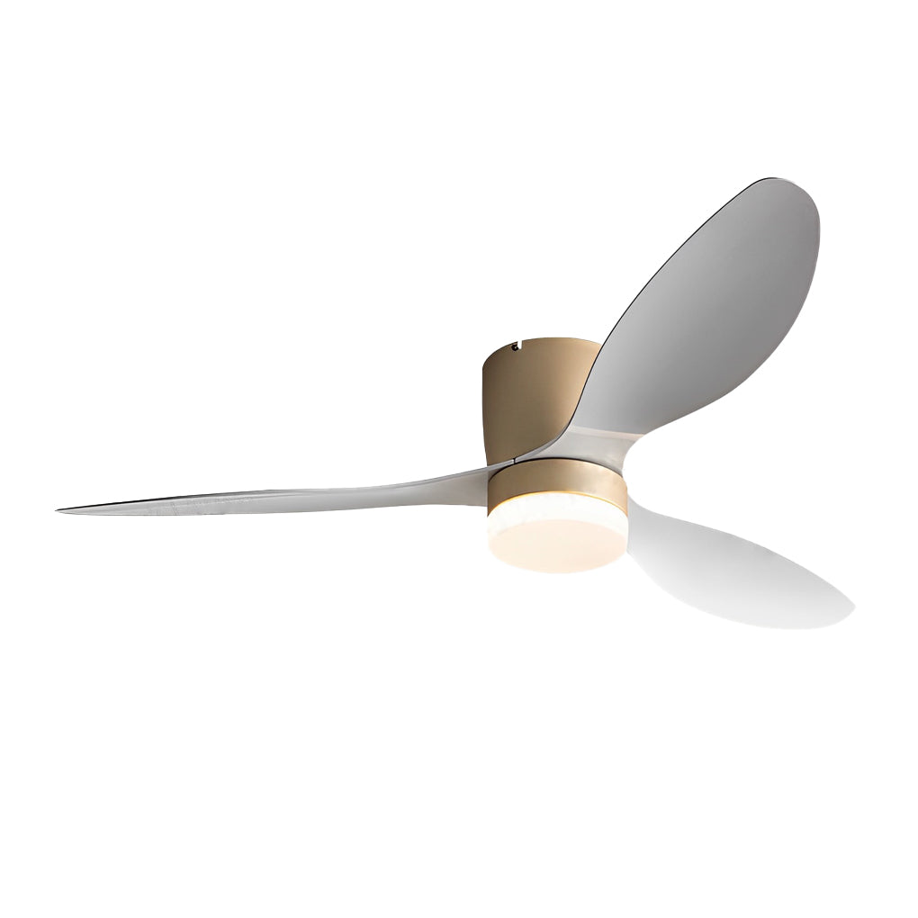 FENWICK 52-INCH TRIO BLADE SILENT LED CEILING LIGHT WITH REMOTE CONTROL