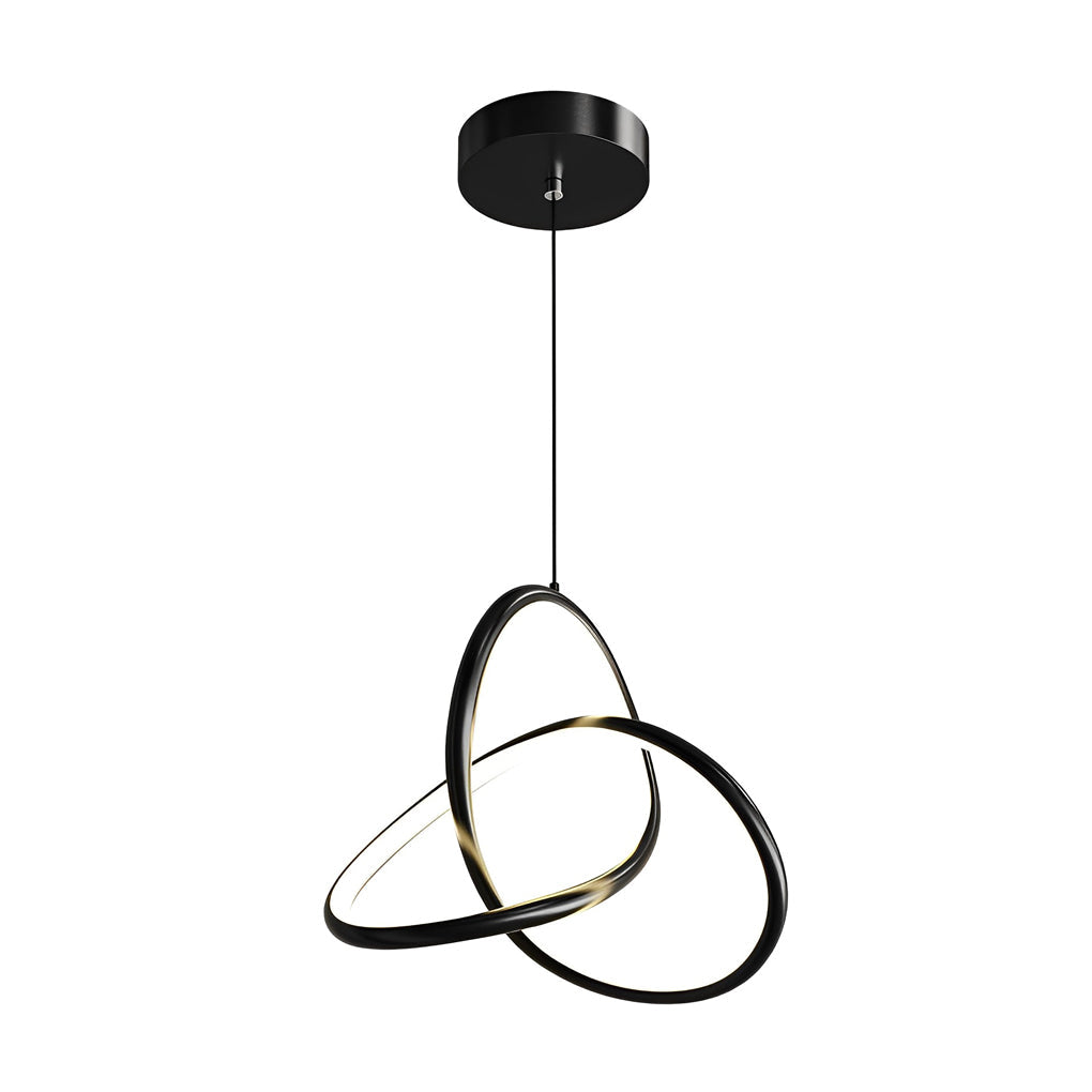 WINTHORPE TRIO RING DIMMABLE LED CHANDELIER