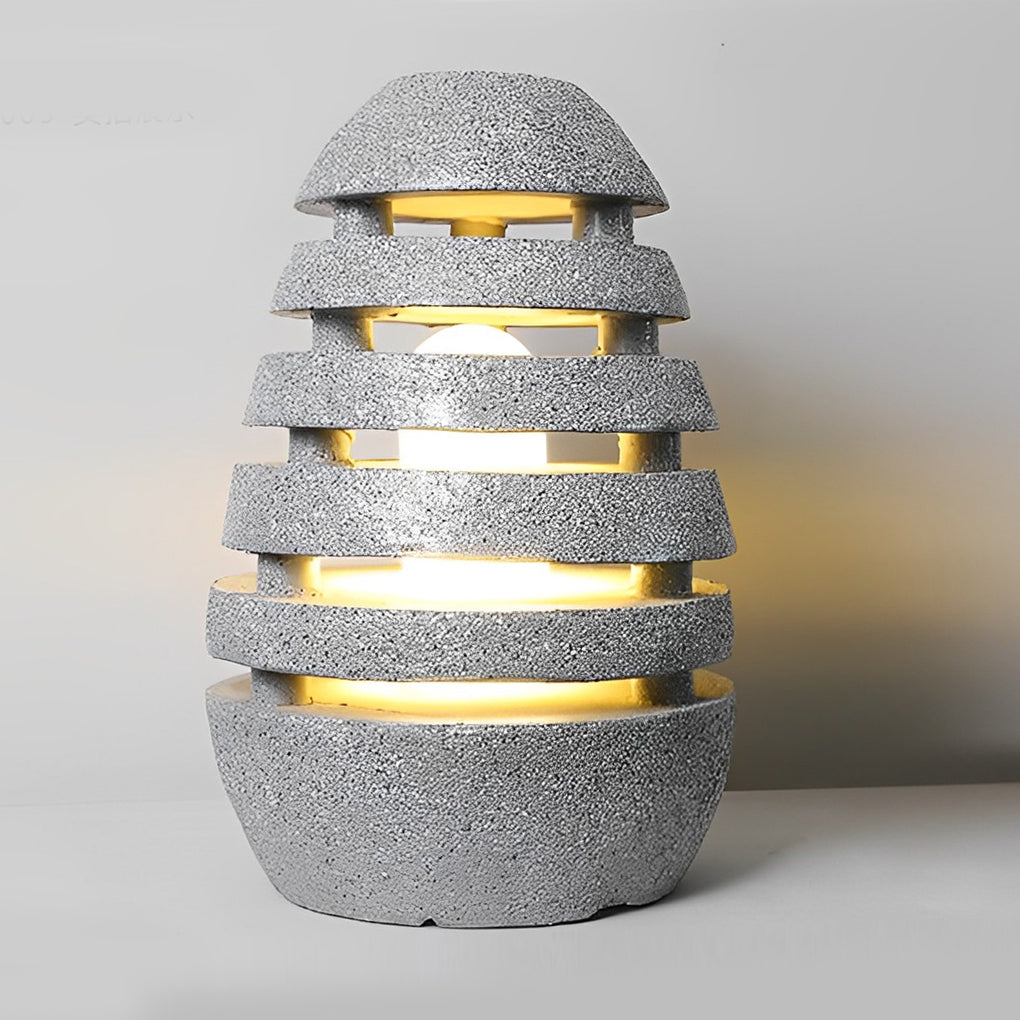 WINTHROP RAINBOW RESIN GARDEN ORB LIGHT, WATER-RESISTANT MODERN OUTDOOR ILLUMINATION