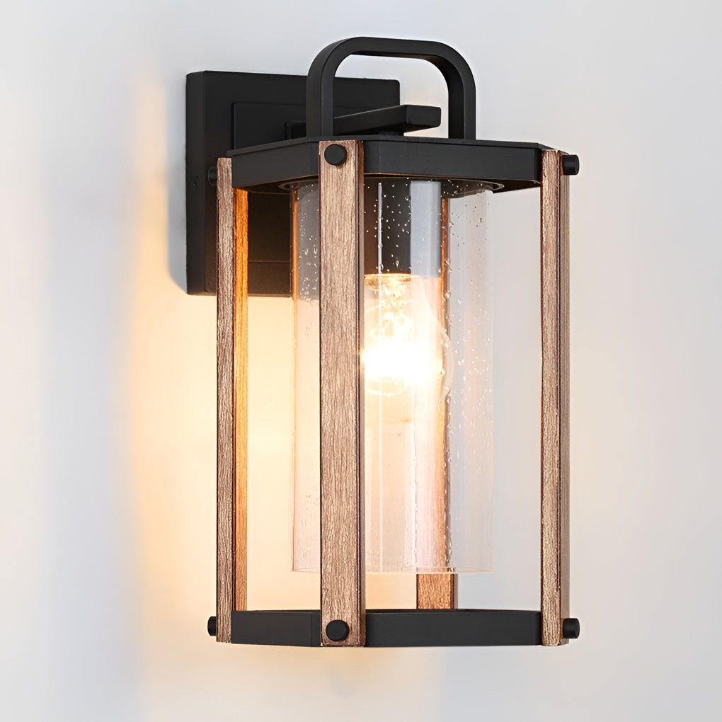 BRIGHTON COAST WATERPROOF GLASS LANTERN WALL LIGHTING