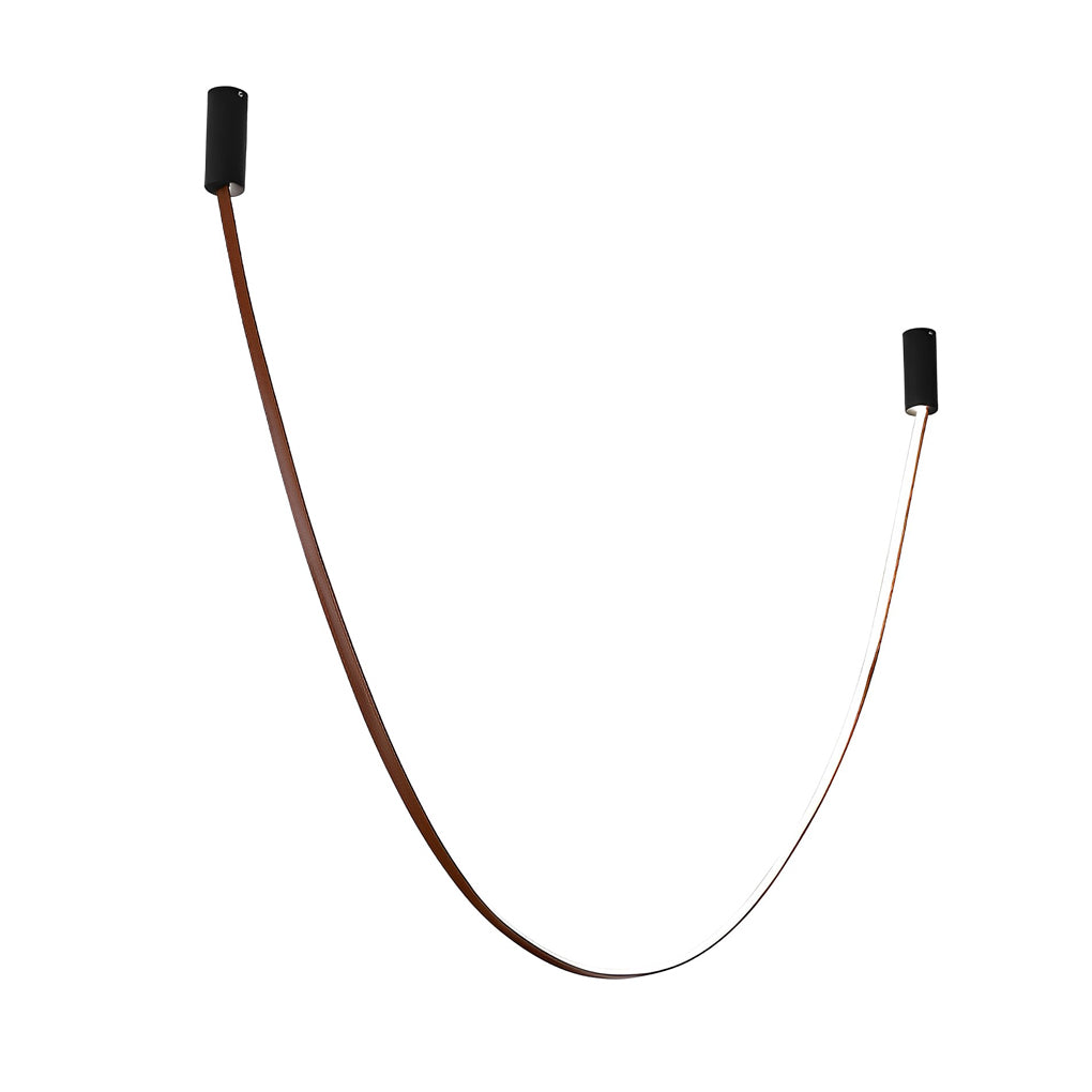 FENWICK VERSATILE LEATHER BELT WITH ARTISANAL FINISH