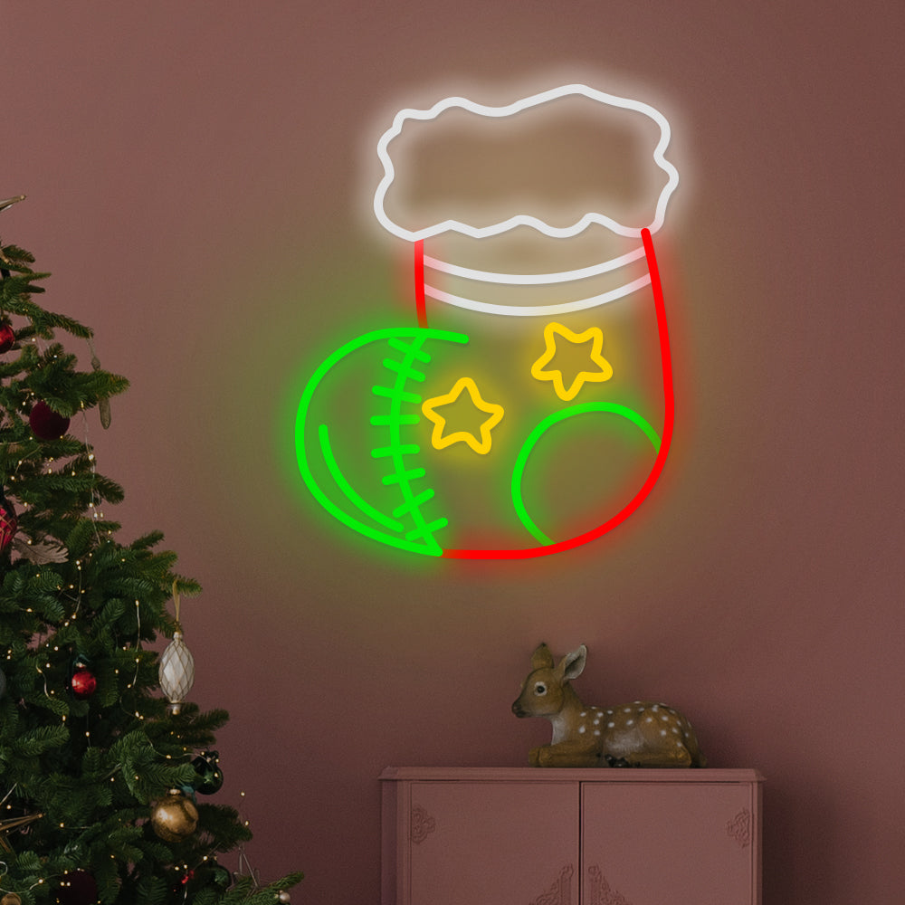 WINTERGLOW CHRISTMAS SOCKS ILLUMINATION ART