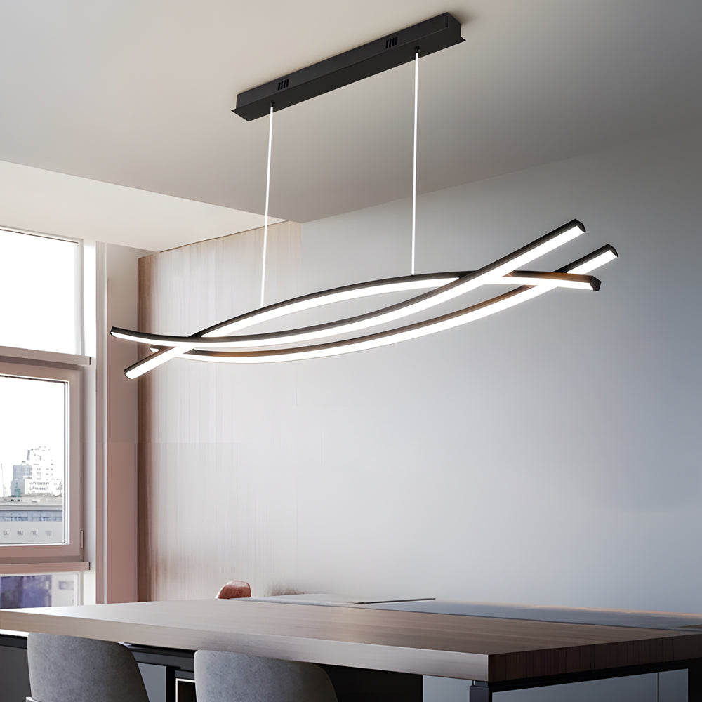 WINTHROP SLIMLINE LED DINING CHANDELIER