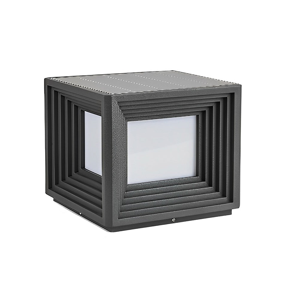 WINCHESTER SQUARE SOLAR POST ILLUMINATORS WITH WATERPROOF LED