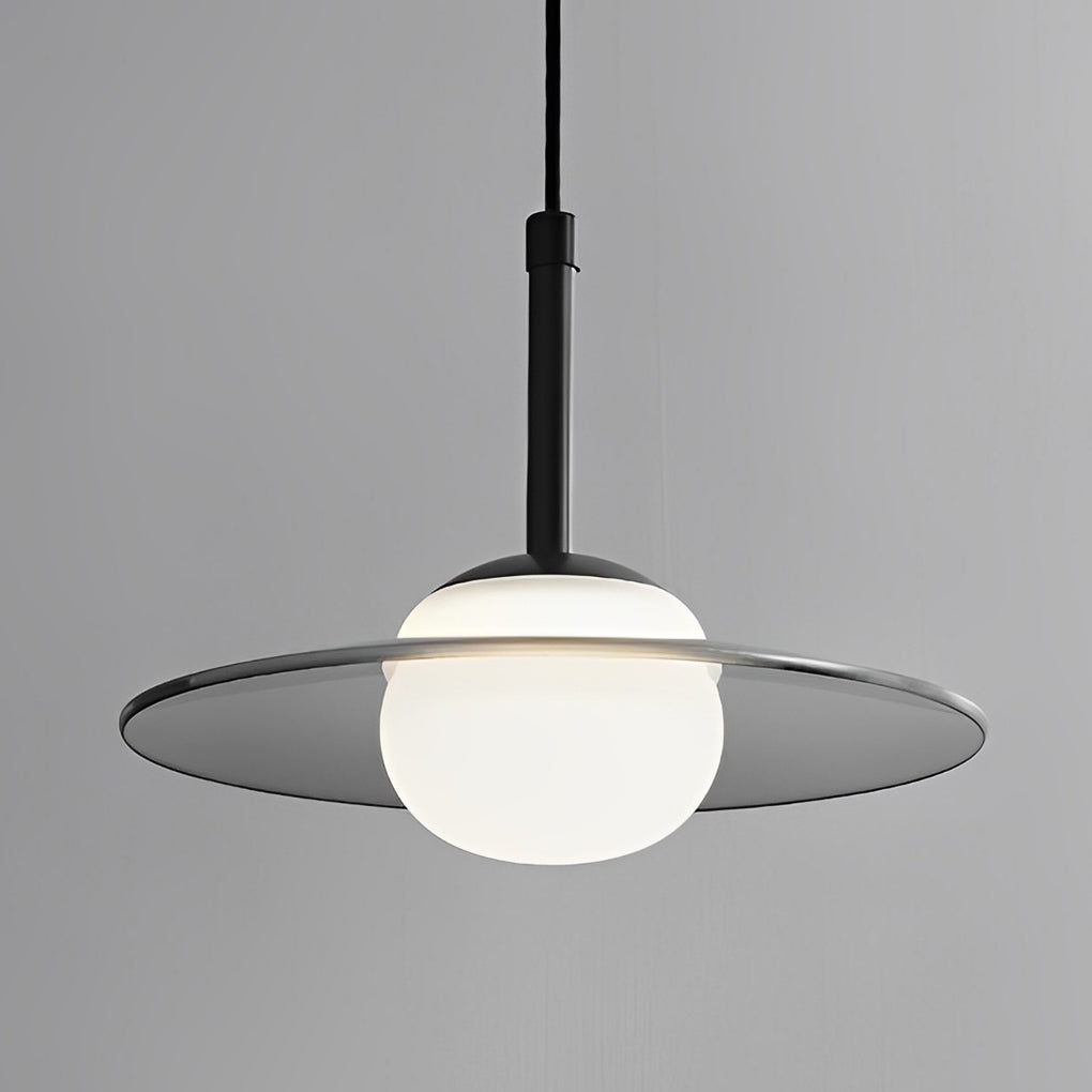 WINTERBOURNE AURORA GLASS UFO PENDANT LIGHT
