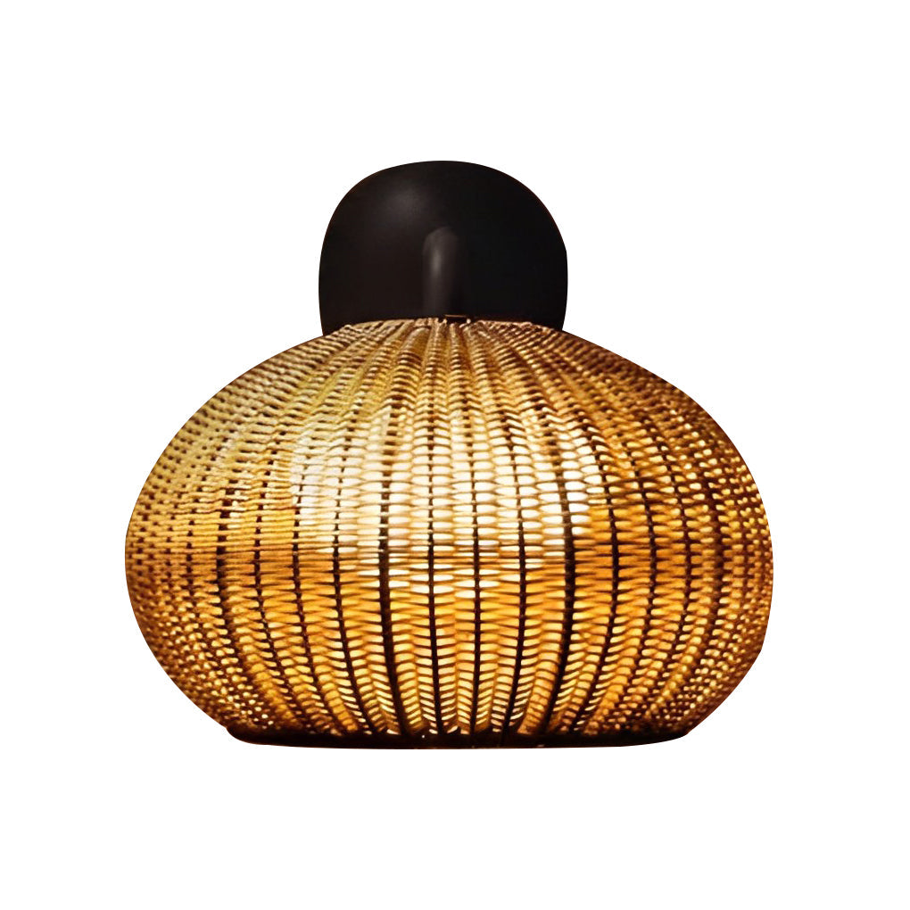WINDSOR WICKER OUTDOOR LANTERN WALL SCONCE