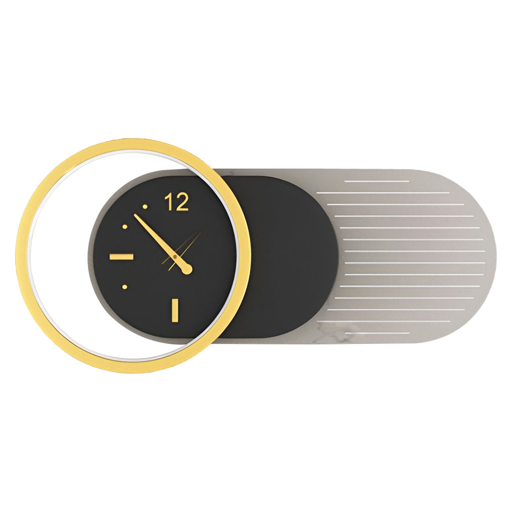 WINTHORPE MUTE CLOCK LED NORDIC WALL SCONCE