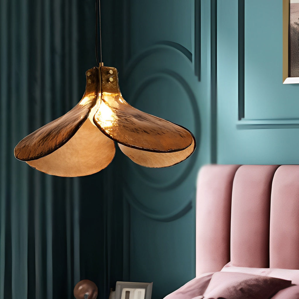 BRADSHAW COPPER BLOOM HANGING LIGHT
