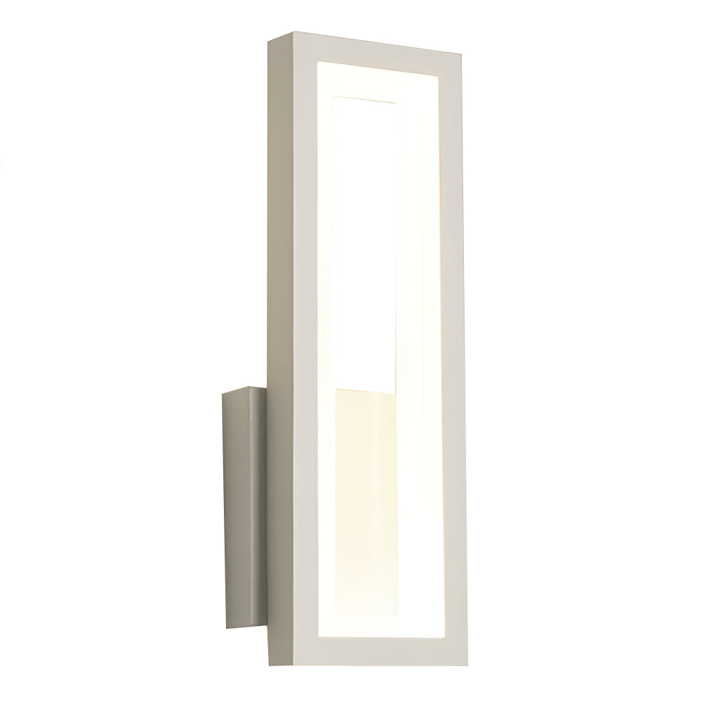 WINTHROP RECTANGULAR LED WALL SCONCE, MODERN ILLUMINATION FIXTURE