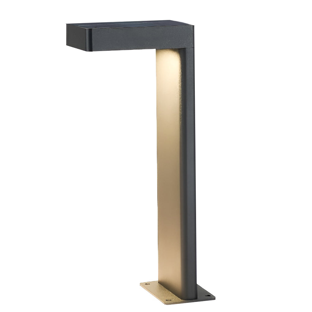 WINDSOR SOLAR GLOW PATH LIGHTS WITH AUTOMATIC DUSK-TO-DAWN SENSOR, CONTEMPORARY LED LANDSCAPE ILLUMINATION