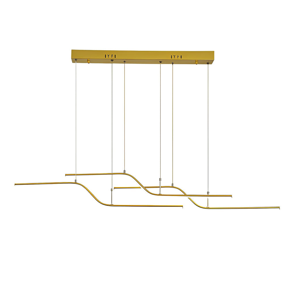 WINDSOR ZIGZAG REMOTE-CONTROLLED DIMMABLE NORDIC CHANDELIER