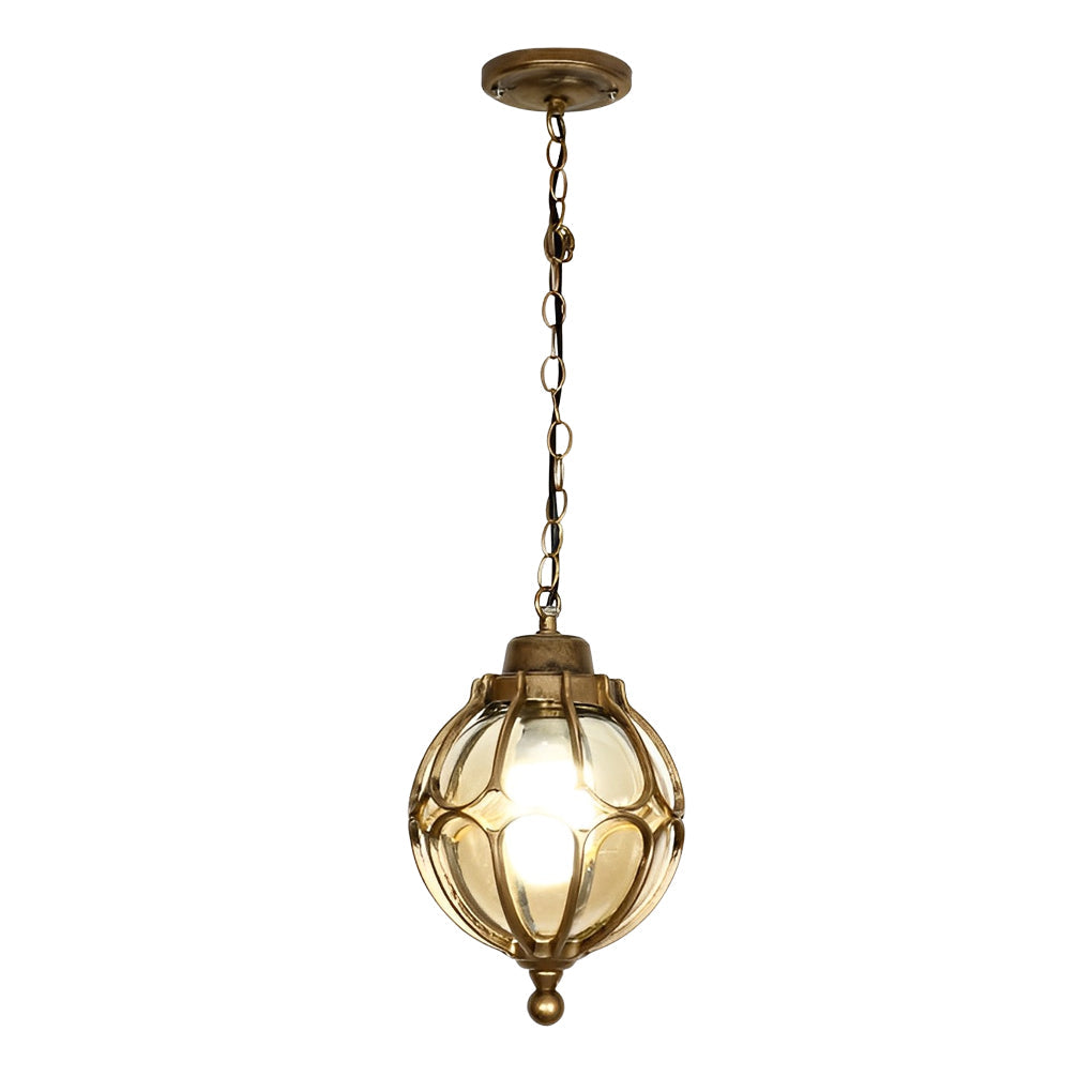 WINDSOR GLASS ORB OUTDOOR PENDANT LIGHTING