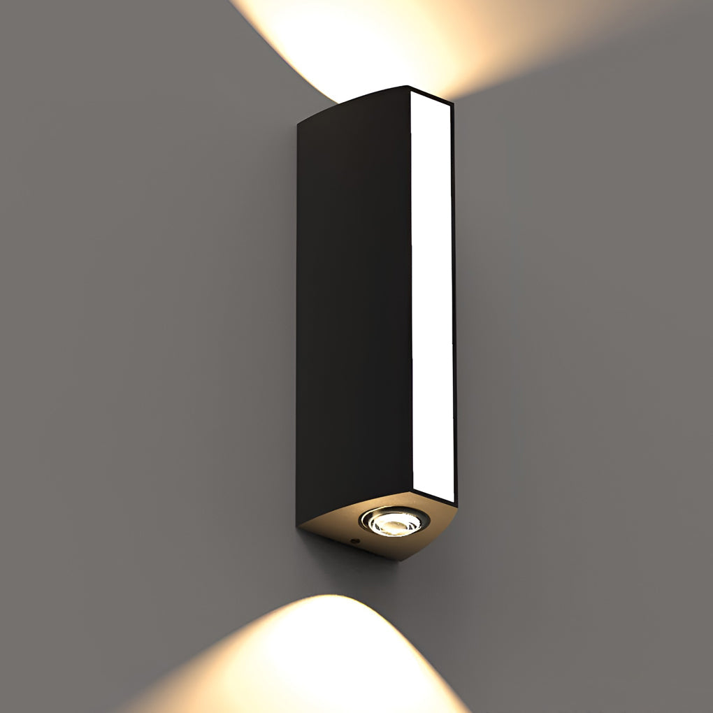 BLACKTHORN RECTANGULAR AQUA-LIT WALL SCONCE