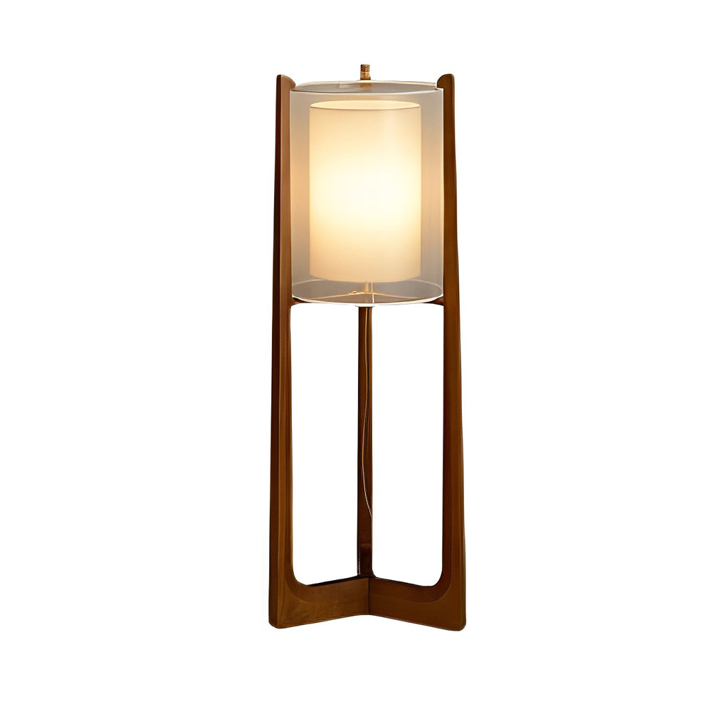 WINDSOR WOODLAND TWIN-TONE LED FLOOR LANTERN