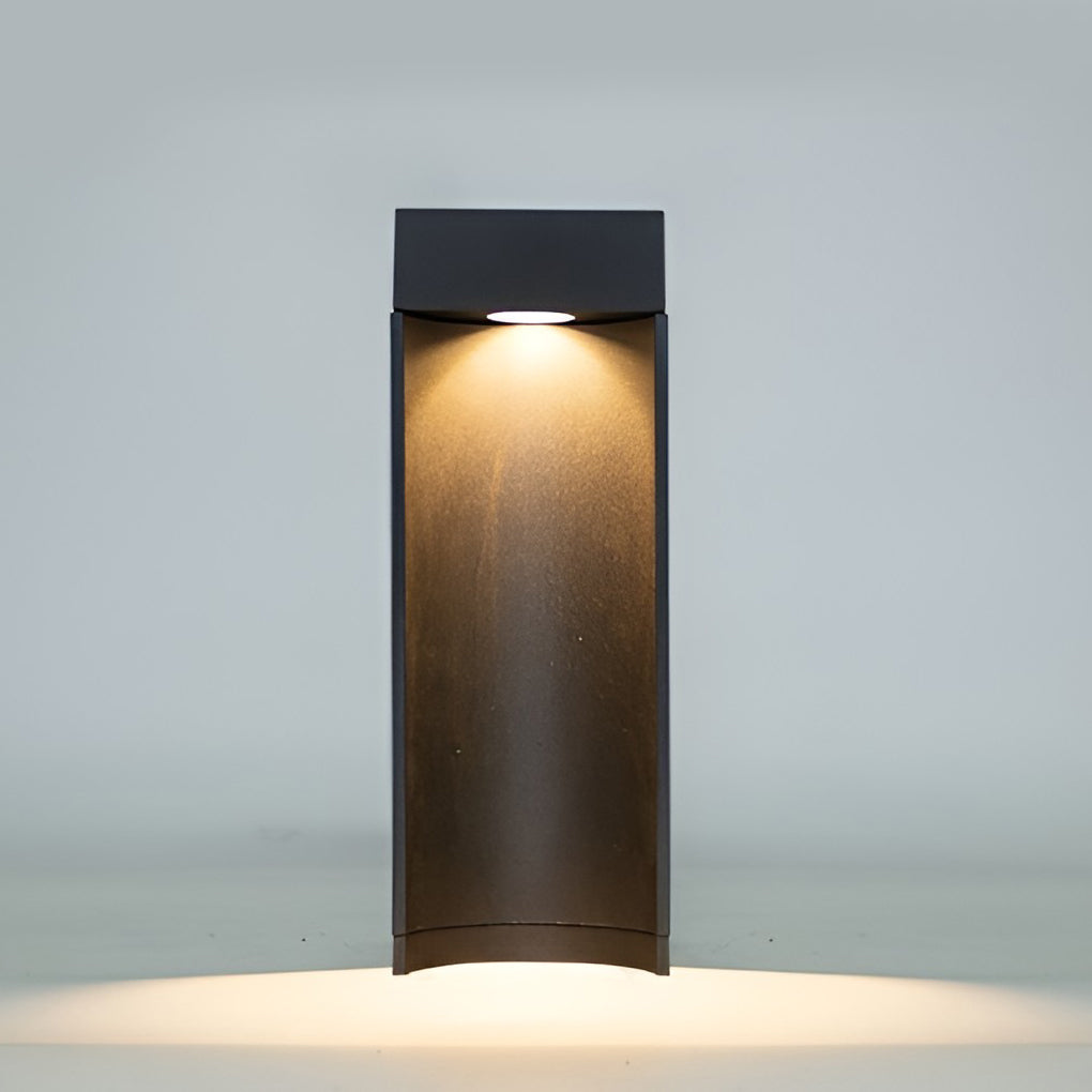 RAVENHURST 5W BLACK OUTDOOR GARDEN LANTERN WITH OPEN FRONT DESIGN AND ENERGY-SAVING TECHNOLOGY