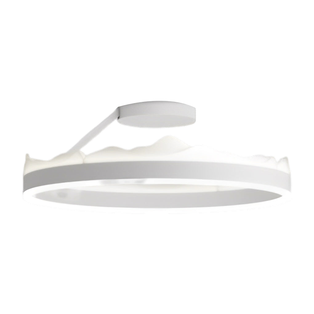 WINTHORPE CIRCULAR DIMMABLE LED CEILING FIXTURE