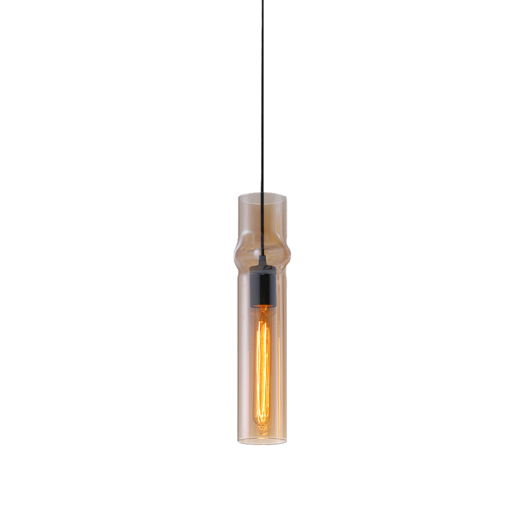 WINTHORPE CYLINDRICAL GLASS PENDANT CHANDELIER
